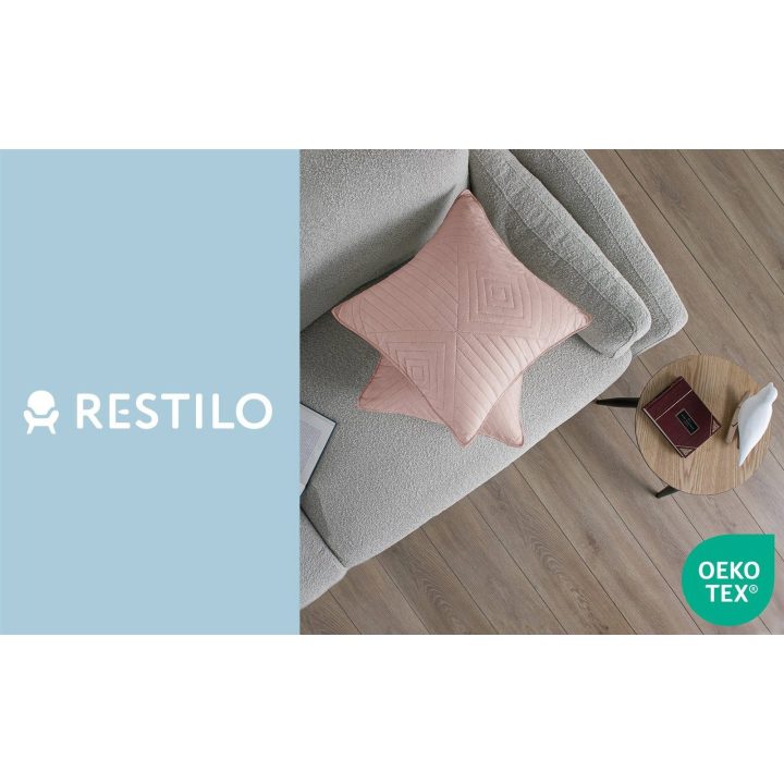 Dekoratyvinis pagalvės užvalkalas 50×70 cm rausvos spalvos Restilo
