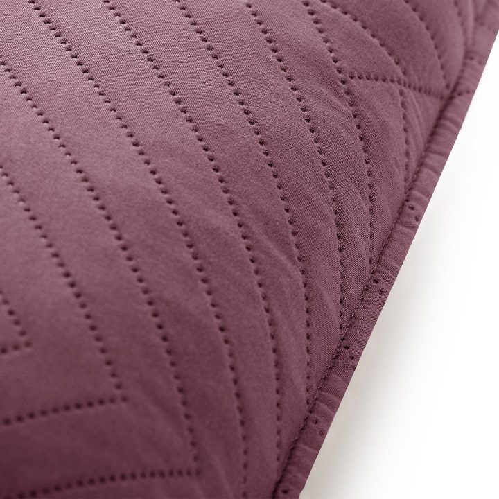 Dekoratyvinis pagalvės užvalkalas 45×45 cm violetinės spalvos Restilo