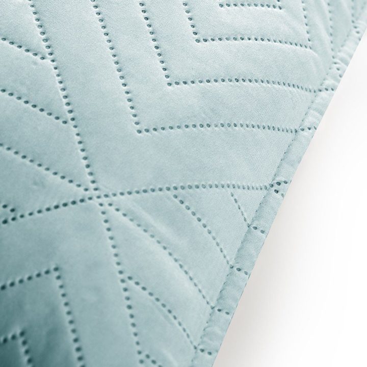 Dekoratyvinis pagalvės užvalkalas 45×45 cm šviesiai mėlynas Restilo
