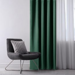 Užuolaida AH BLACKOUT PLEAT D.GREEN 140X175 1PC