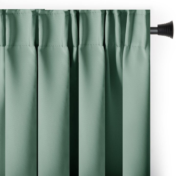 Užuolaida AH BLACKOUT PLEAT MINT 140X175 1PC