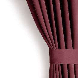 Užuolaida AH BLACKOUT PLEAT WINE 140X175 1PC
