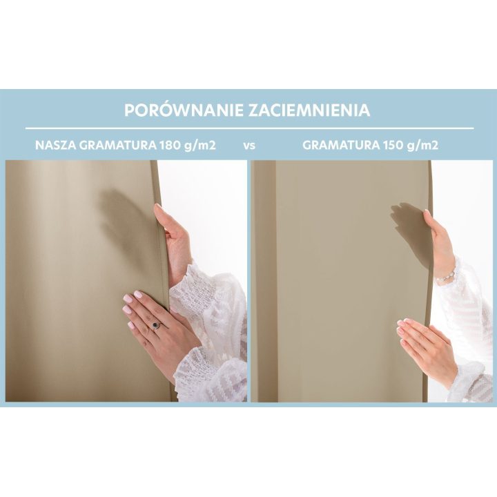 Užuolaida RES OXFORD CARLI PLEAT BEIGE 140X270 1PC