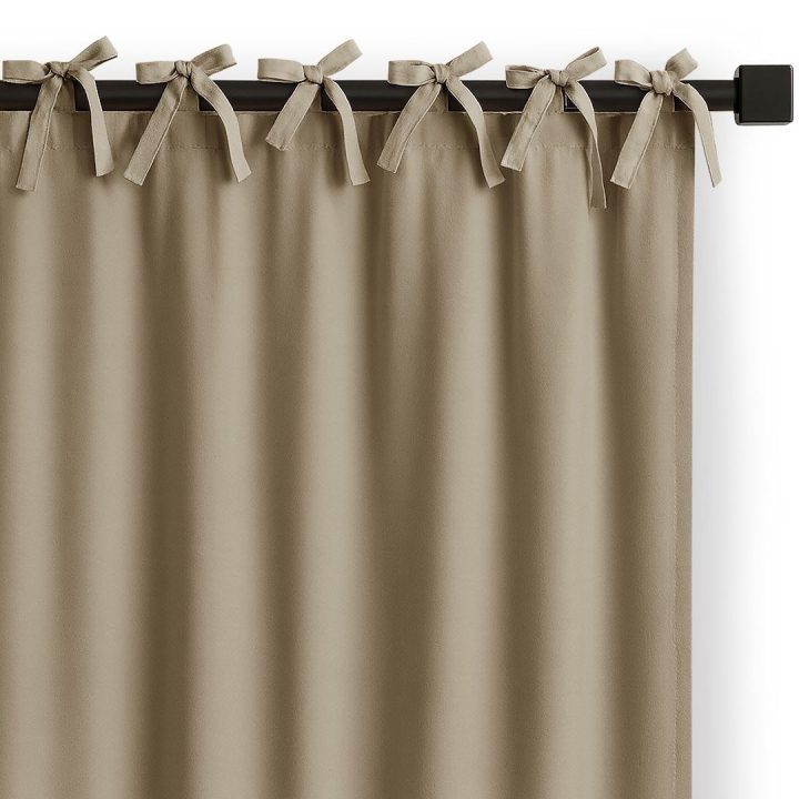 Užuolaida RES OXFORD CARLI TAB BEIGE 140X250 1PC