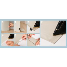 Užuolaida RES OXFORD CARLI EYELETS CHARCOAL 140X250 1PC