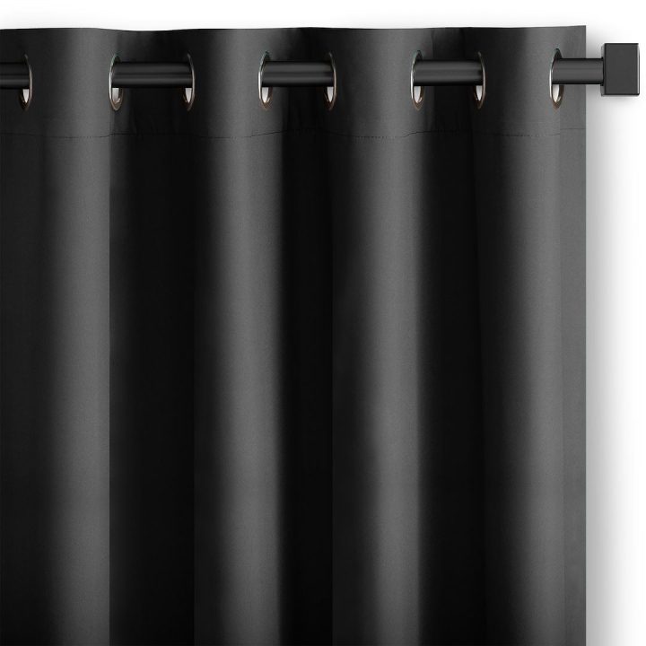Užuolaida RES OXFORD CARLI EYELETS CHARCOAL 200X250 1PC