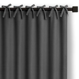 Užuolaida RES OXFORD CARLI TAB CHARCOAL 140X250 1PC