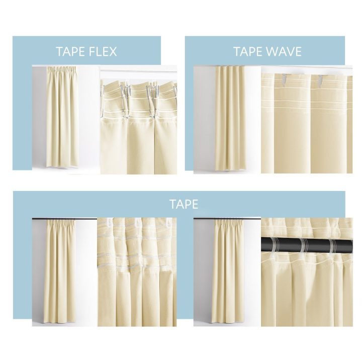Užuolaida RES OXFORD CARLI PLEAT CREAM 200X250 1PC