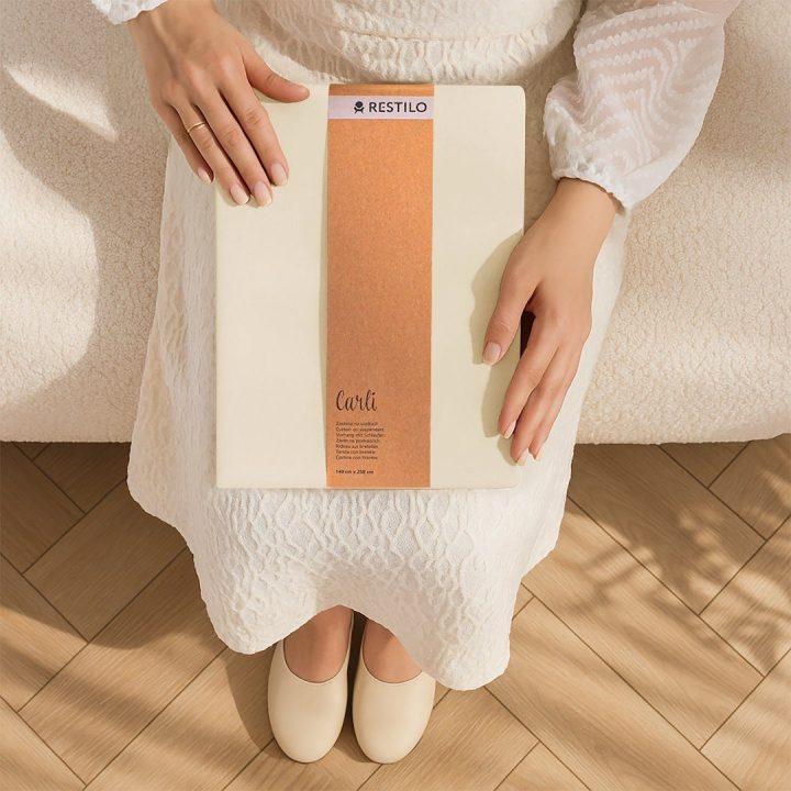 Užuolaida RES OXFORD CARLI EYELETS CREAM 200X250 1PC