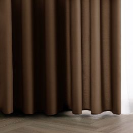Užuolaida RES OXFORD CARLI PLEAT D.BROWN 200X270 1PC
