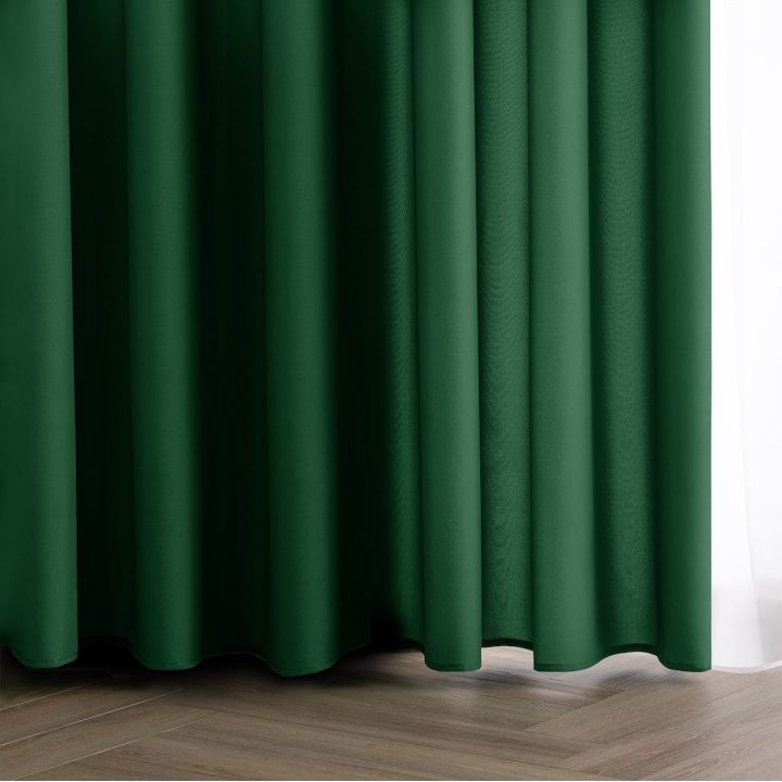 Užuolaida RES OXFORD CARLI PLEAT D.GREEN 140X250 1PC