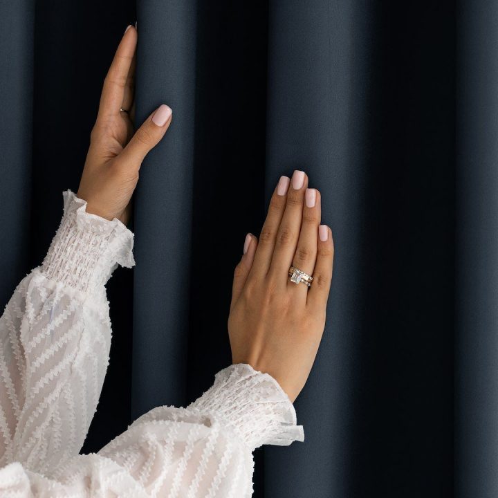 Užuolaida RES OXFORD CARLI PLEAT INDIGO 200X270 1PC