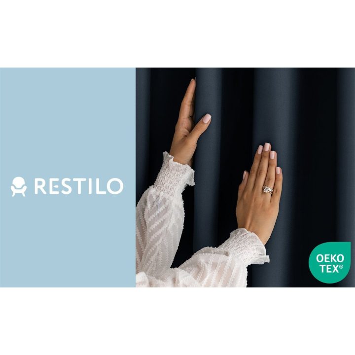 Užuolaida RES OXFORD CARLI PLEAT INDIGO 200X270 1PC