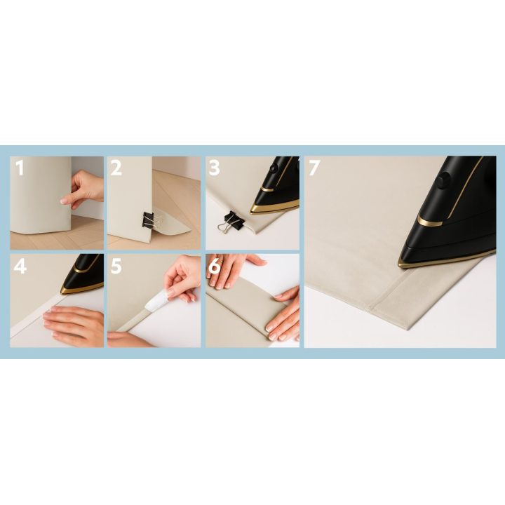Užuolaida RES OXFORD CARLI EYELETS INDIGO 200X270 1PC