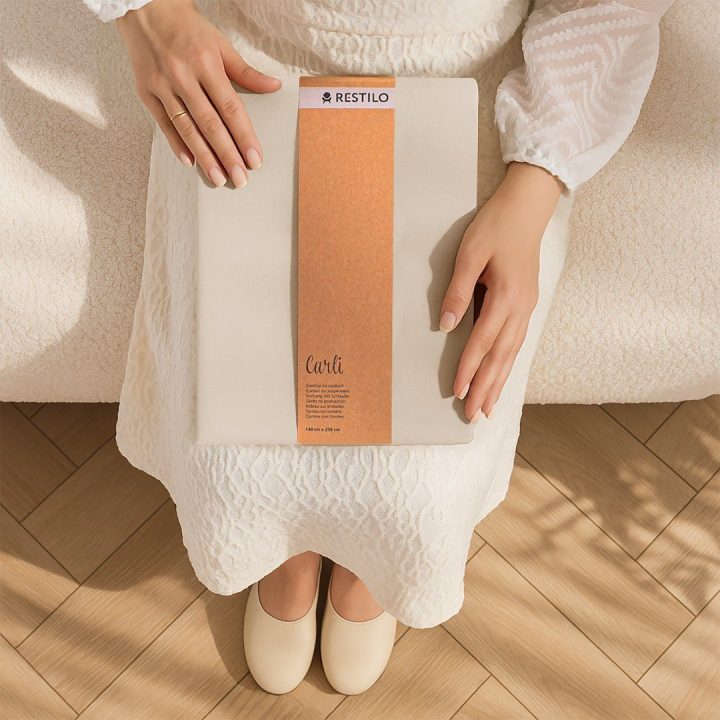 Užuolaida RES OXFORD CARLI PLEAT L.BEIGE 140X250 1PC