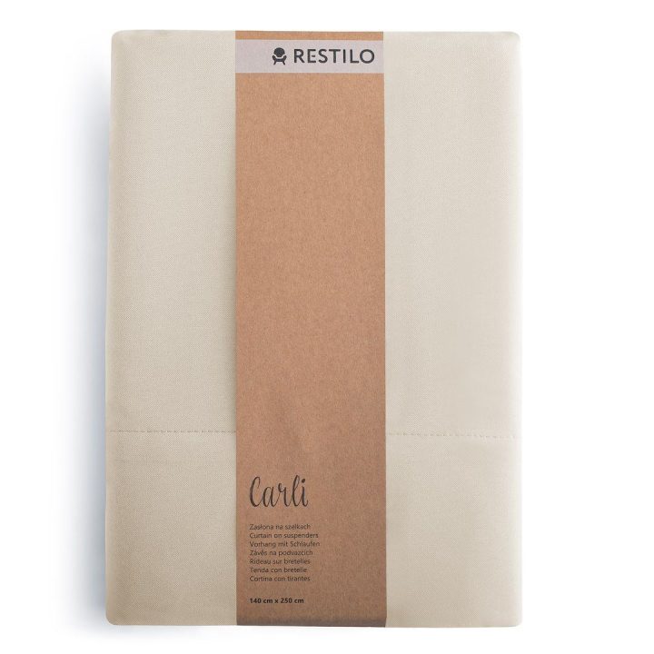 Užuolaida RES OXFORD CARLI PLEAT L.BEIGE 200X250 1PC