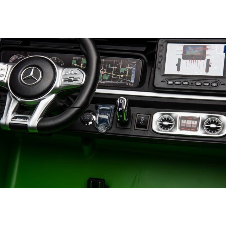 Elektrinė mašina 24 V Mercedes G63, žalia