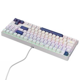 Mechaninė laidinė TKL klaviatūra, 87 klavišų, Machenike