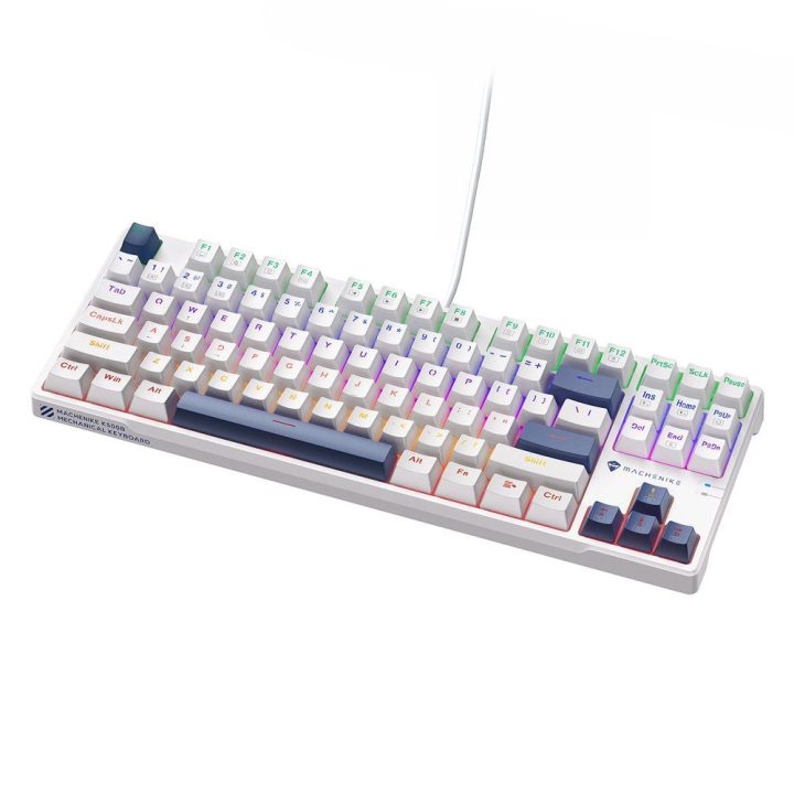 Mechaninė laidinė TKL klaviatūra, 87 klavišų, Machenike