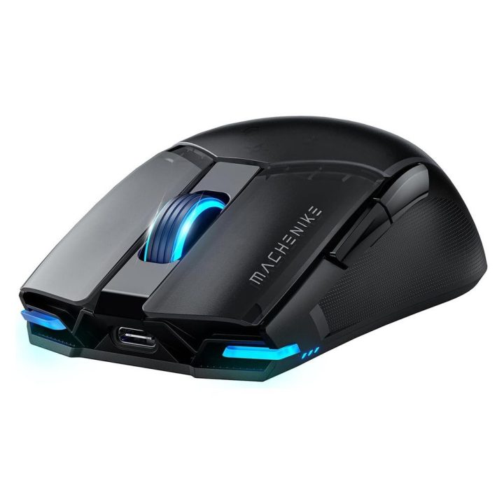 Žaidimų pelė bevielė 26 000 DPI, juoda Machenike M7 Pro