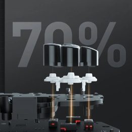 Belaidis žaidimų valdiklis su 2.4 GHz, Bluetooth ir dokavimo stotele Machenike G5Pro