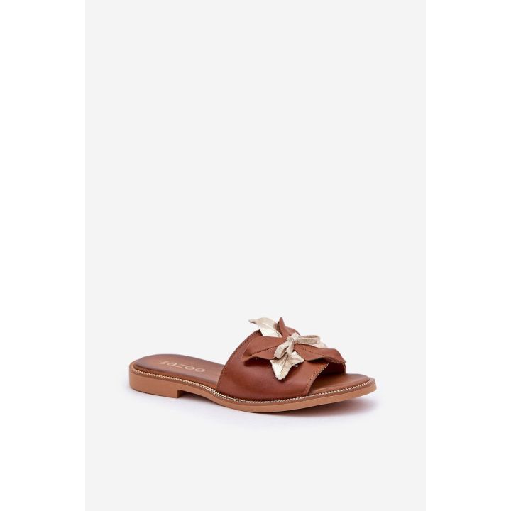 Odinės šlepetės su dekoru Zazoo Camel