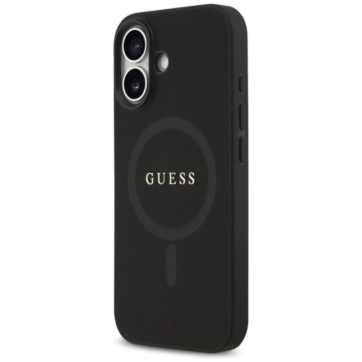 Telefono dėklas iPhone 17, juodos spalvos GUESS