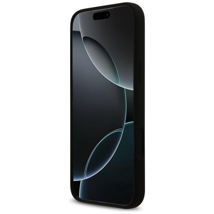 Telefono dėklas iPhone 17 Pro Max, juodos spalvos Guess