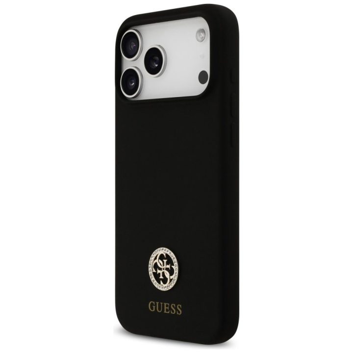 Telefono dėklas iPhone 17 Pro Max, juodos spalvos Guess