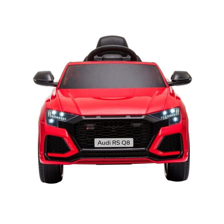 Vaikiškas elektromobilis Audi RS Q8, raudonos spalvos