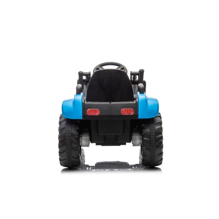 Elektrinis traktorius BW-X002A su kaušu, mėlynos spalvos
