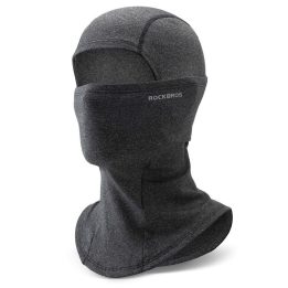 Balaklava pamušta flisu, tamsiai pilka Rockbros