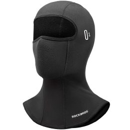 Balaklava juoda su vidiniu mikro polaru Rockbros