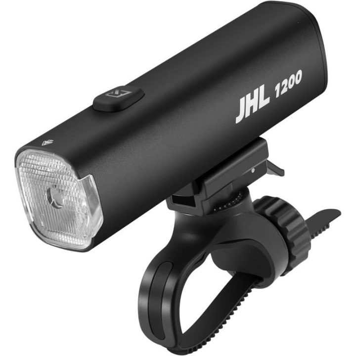 Priekinis dviračio žibintas 1200 lm, juodas Rockbros