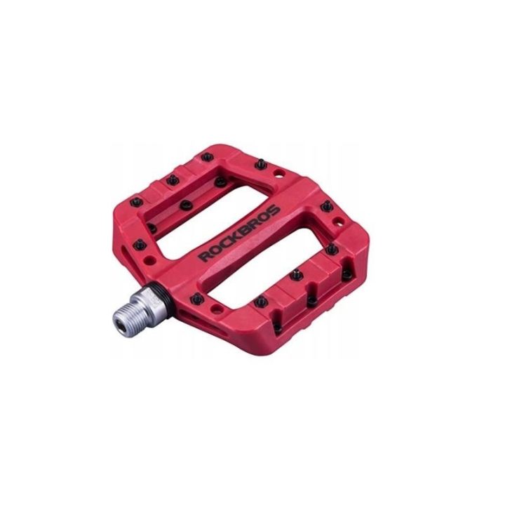 Platforminiai pedalai raudoni ROCKBROS