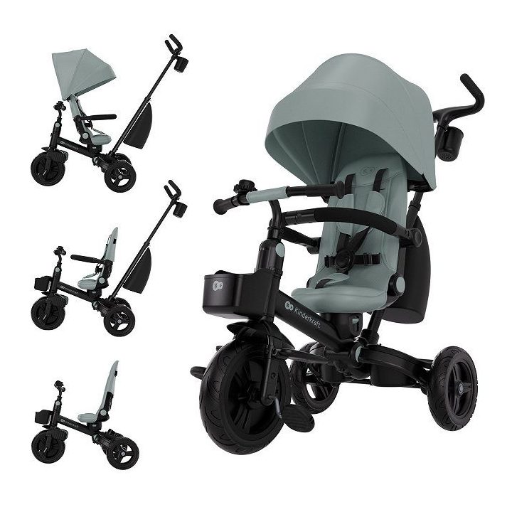 Triratukas AVEO 2 Plus, žalias Kinderkraft