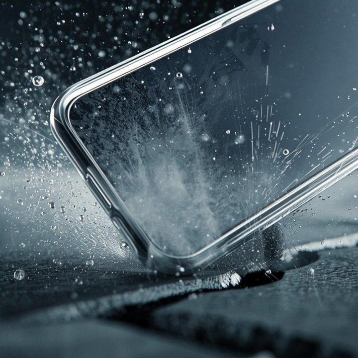 Telefono dėklas Oppo Reno 14 Pro, skaidrus