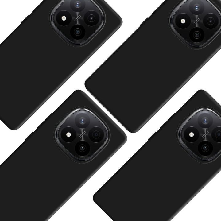 Telefono dėklas Xiaomi Redmi Note 15 Pro+ 5G, juodas