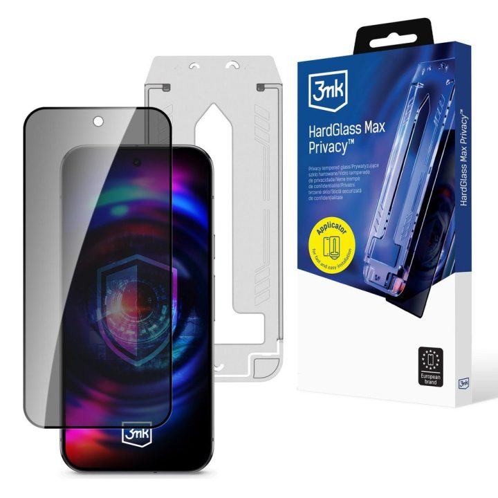 Grūdintas apsauginis stiklas Google Pixel 10/10 Pro, privatumo danga Hardglass