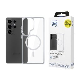 Telefono dėklas suderinamas su Samsung Galaxy S26 Ultra, skaidrus Armor MagCase