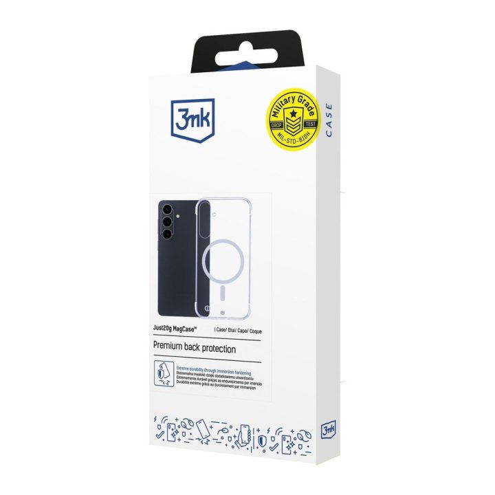 Telefono dėklas Samsung Galaxy S26 Pro, skaidrus Just20g
