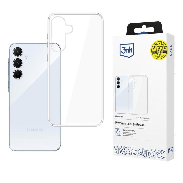 Telefono dėklas Samsung Galaxy A57 skaidrus