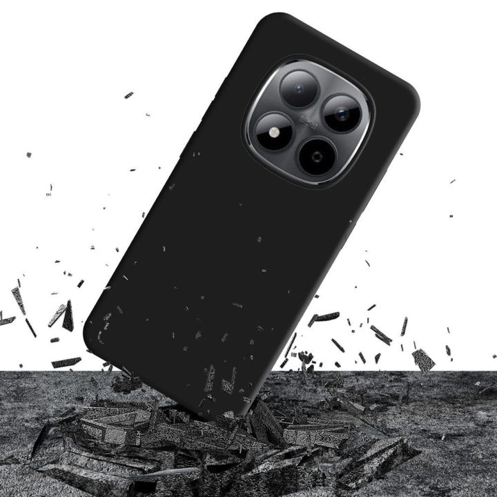 Telefono dėklas Redmi Note 15 Pro, matinis juodas 3mk