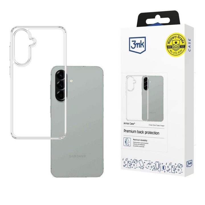 Telefono dėklas Samsung Galaxy A57, skaidrus