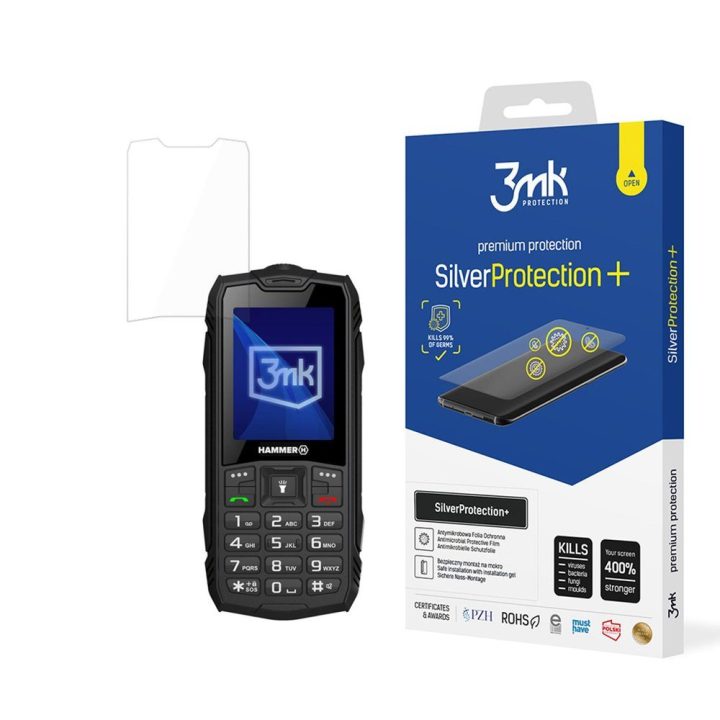 Apsauginė plėvelė MyPhone Hammer Rock, SilverProtection+