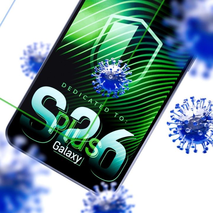 Apsauginė plėvelė Samsung Galaxy S26+, antimikrobinė SilverProtection