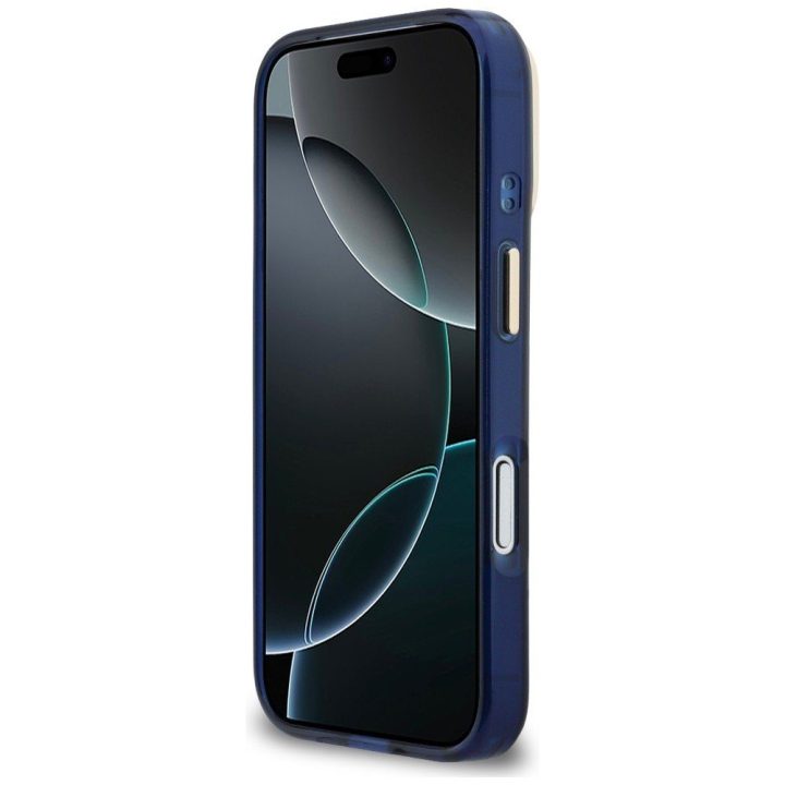 Telefono dėklas iPhone 17 Pro, mėlynas Guess