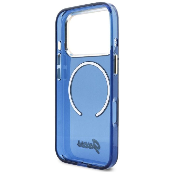 Telefono dėklas iPhone 17 Pro, mėlynas, Guess
