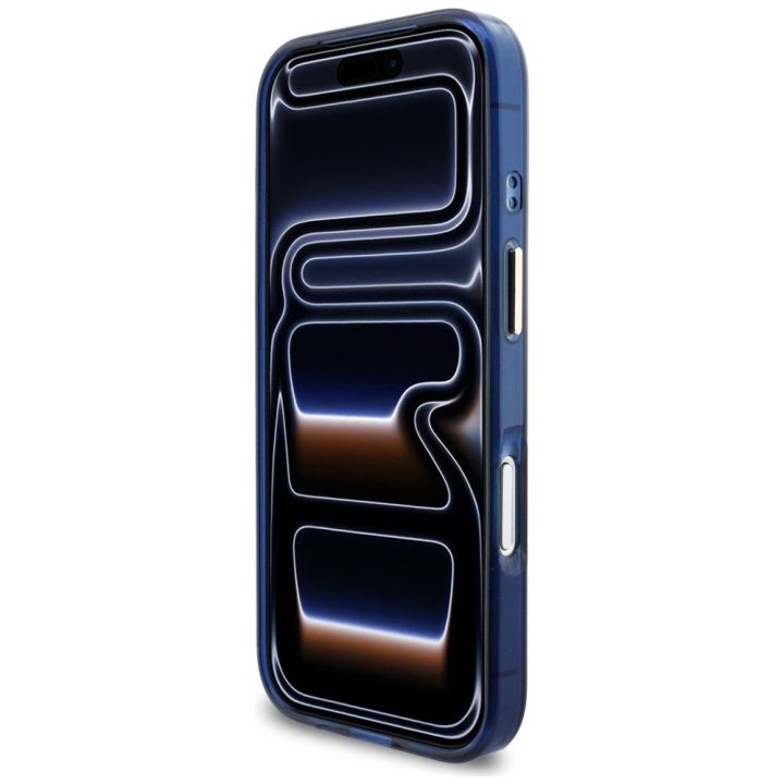 Telefono dėklas iPhone 17 Pro, mėlynas, Guess