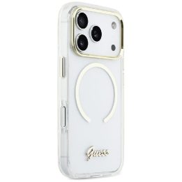 Telefono dėklas iPhone 17 Pro, skaidrus Guess